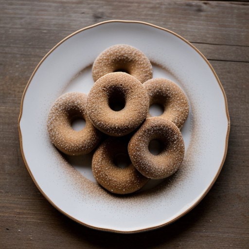 Spiced Baked Doughnuts recipe image