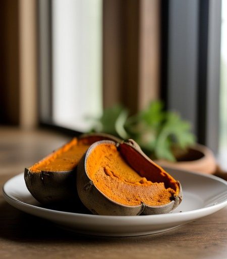 Spiced Baked Sweet Potatoes II. recipe image