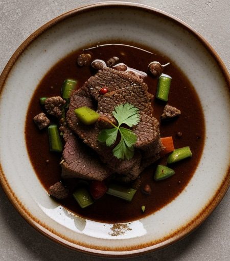 Spiced Beef W/ Chilies & Vegetables (Picadillo - Bon App recipe image