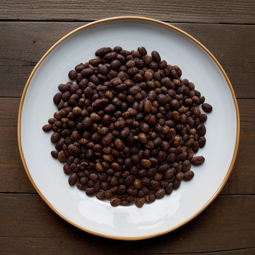 Spiced Black Beans (Brown recipe image