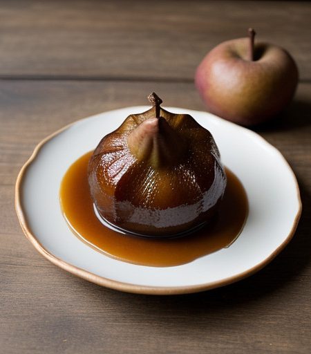 Spiced Caramel-Baked Pears (5 Pts recipe image