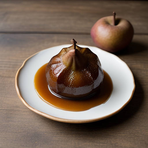 Spiced Caramel-Baked Pears (5 Pts recipe image