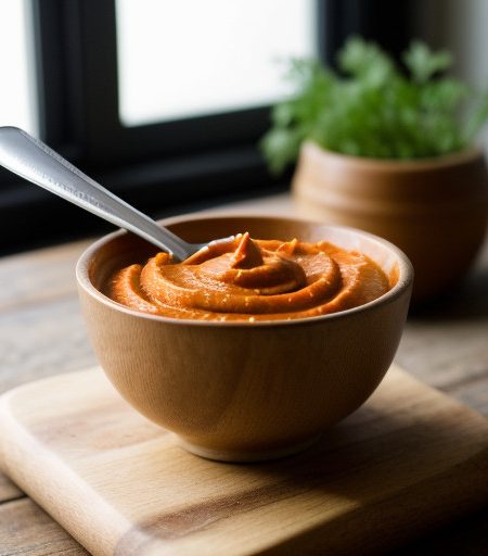 Spiced Carrot Dip recipe image
