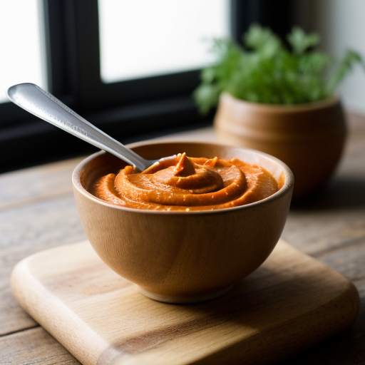 Spiced Carrot Dip recipe image