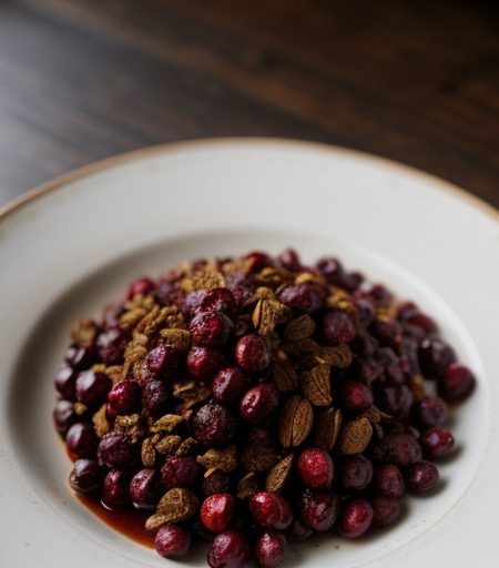 Spiced Cranberries recipe image