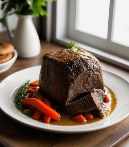 Spiced German Pot Roast Grdg72 B recipe image