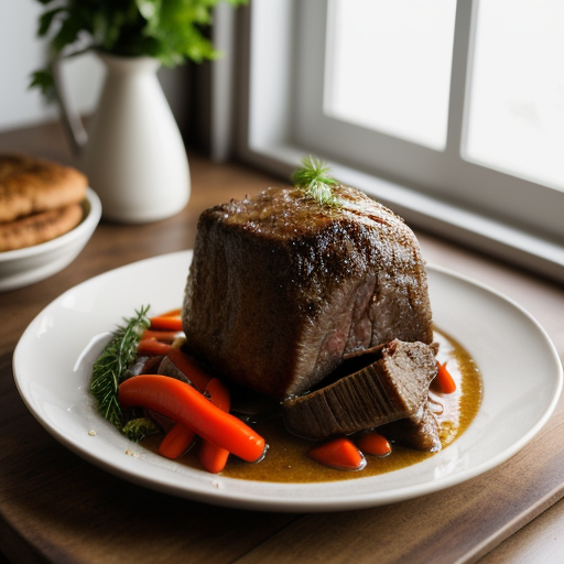 Spiced German Pot Roast Grdg72 B recipe image