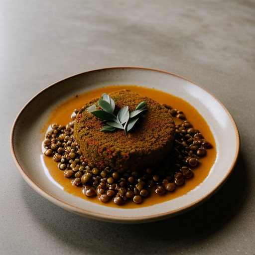 Spiced Lentil Casserole recipe image