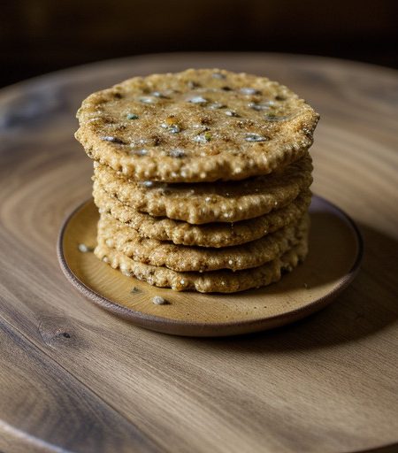 Spiced Lentils With Apple Crisps & Curried recipe image