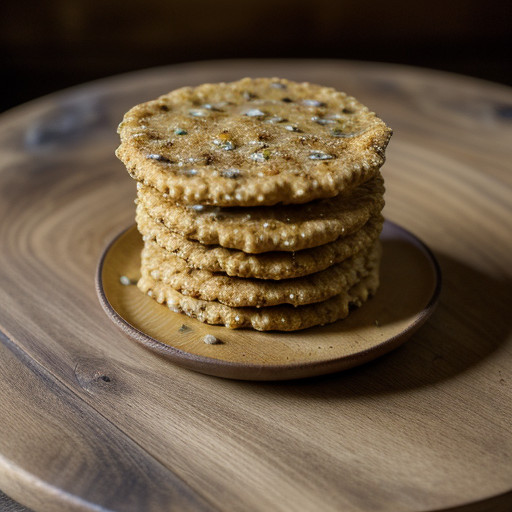 Spiced Lentils With Apple Crisps & Curried recipe image