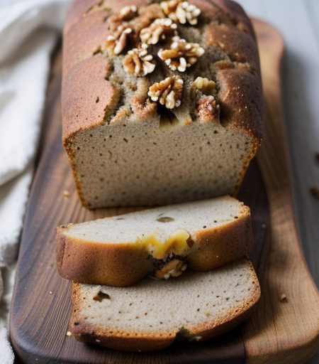 Spiced Macoun Apple Bread With Walnuts recipe image