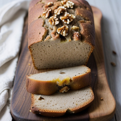 Spiced Macoun Apple Bread With Walnuts recipe image