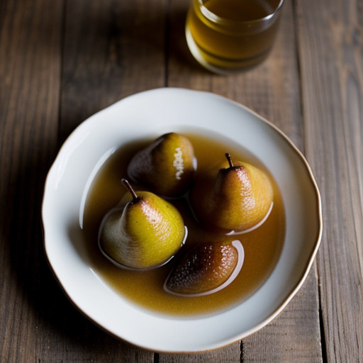 Spiced Pears in Cider recipe image