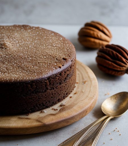 Spiced Pecan Cake recipe image