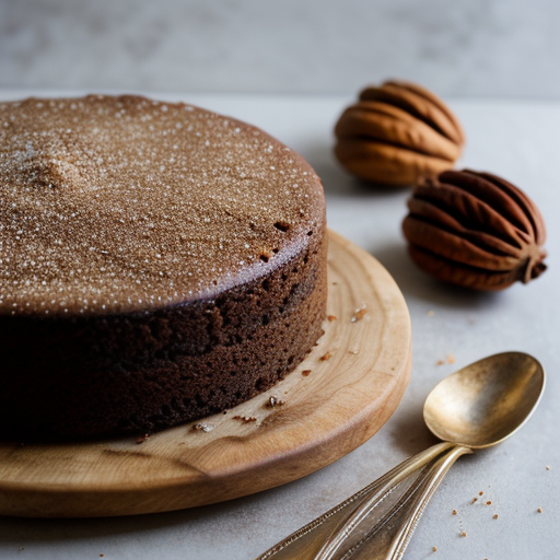 Spiced Pecan Cake recipe image