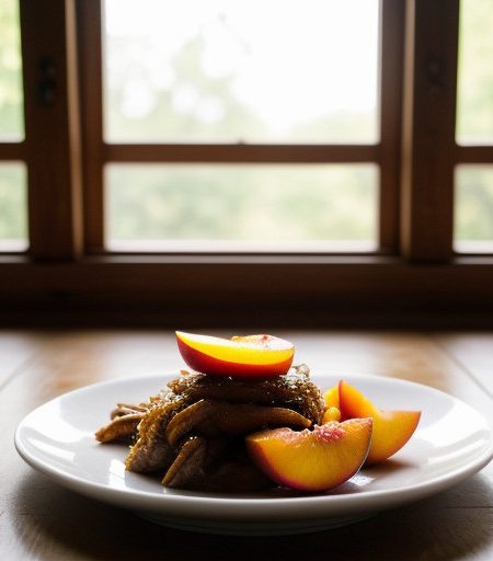 Spiced Pickled Fruit recipe image