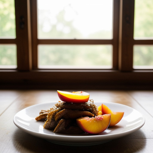 Spiced Pickled Fruit recipe image