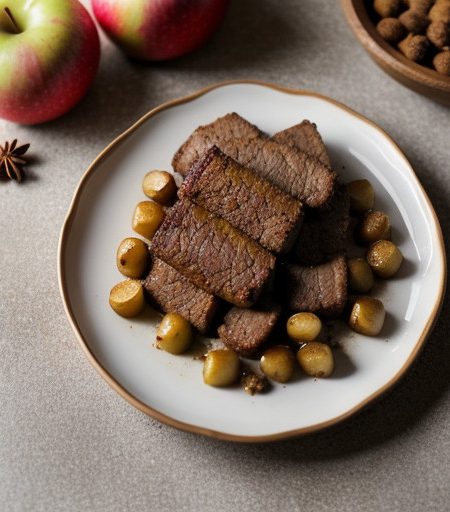 Spiced Pork and Apples recipe image