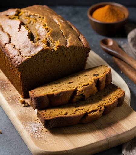 Spiced Pumpkin Bread Abm recipe image