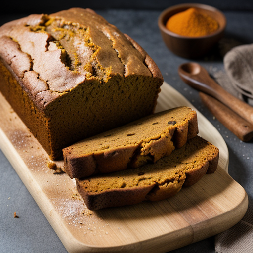 Spiced Pumpkin Bread Abm recipe image