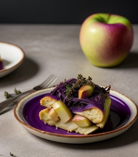 Spiced Red Cabbage With Apples and Thyme - Bon Appetit recipe image