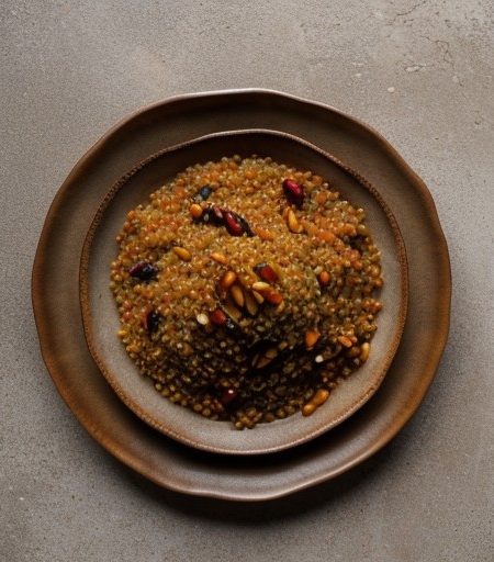 Spiced Red Lentil & Bulgur Pilaf Mix recipe image