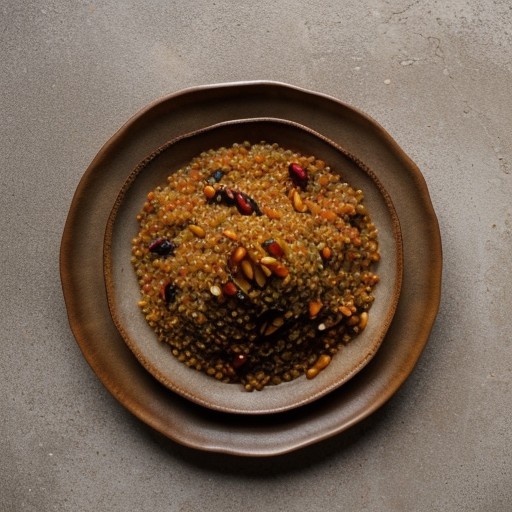 Spiced Red Lentil & Bulgur Pilaf Mix recipe image