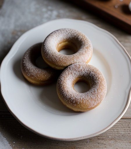 Spiced Sugar Doughnuts recipe image