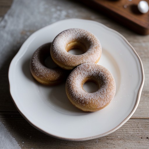 Spiced Sugar Doughnuts recipe image