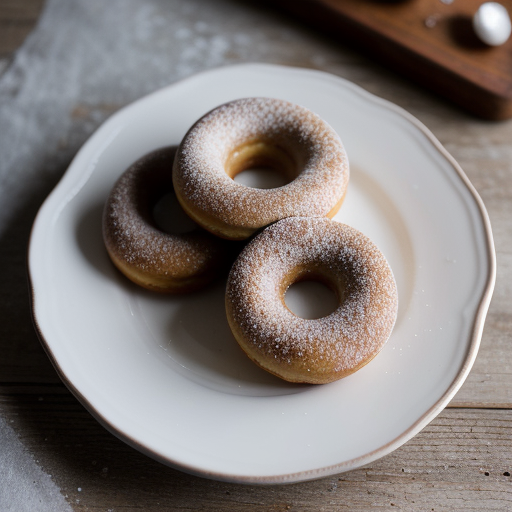 Spiced Sugar Doughnuts recipe image