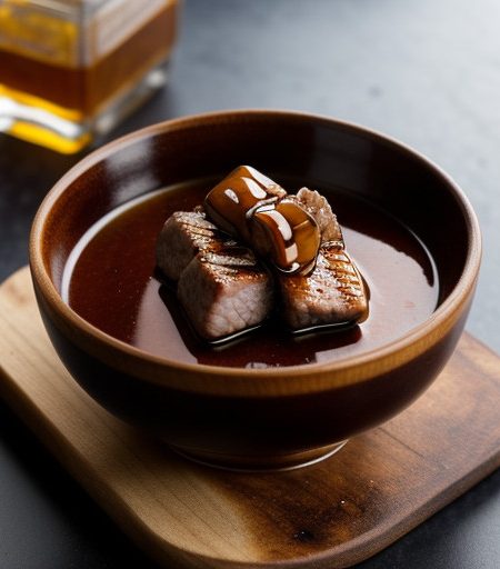 Spiced Whiskey Sauce for Pork recipe image