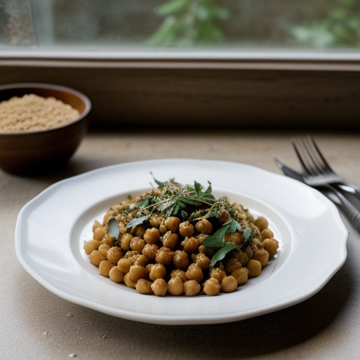 Spicey Chickpea/Butterbean Pasta recipe image