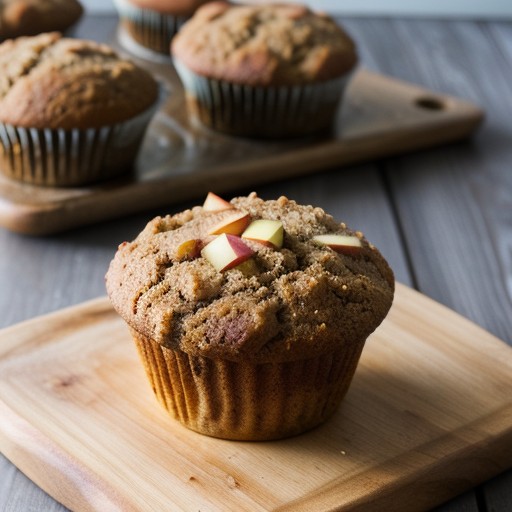 Spicy Apple-Bran Muffins recipe image