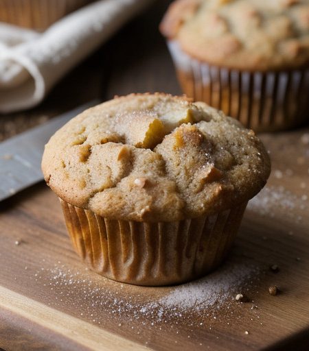 Spicy Apple Muffins recipe image