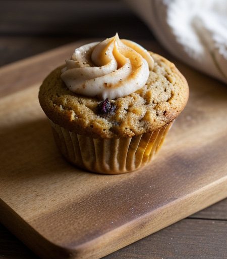Spicy Apple Raisin Muffins recipe image