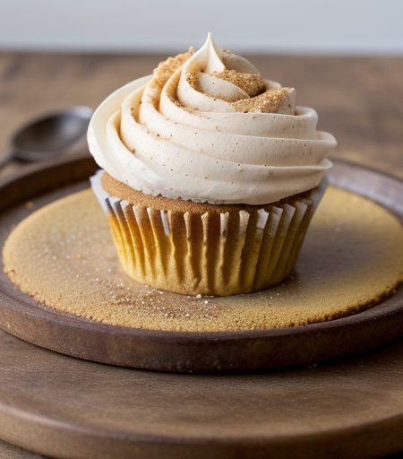 Spicy Applesauce Ice Cream Pie recipe image