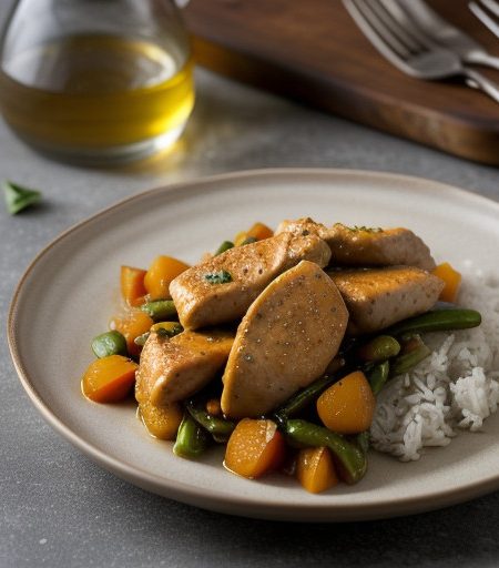 Spicy Apricot Chicken recipe image
