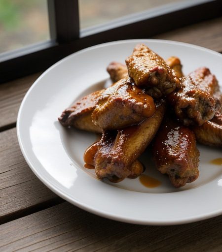Spicy Asian Chicken Wings recipe image