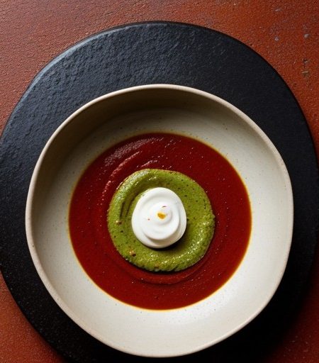 Spicy Avocado Sauce (Salsa Guasacaca recipe image