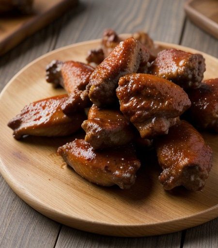 Spicy Barbecue Wings recipe image