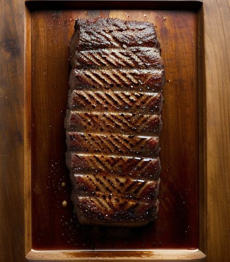 Spicy Barbequed Steak recipe image