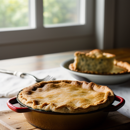 Spicy Bean & Biscuit Pot Pie recipe image
