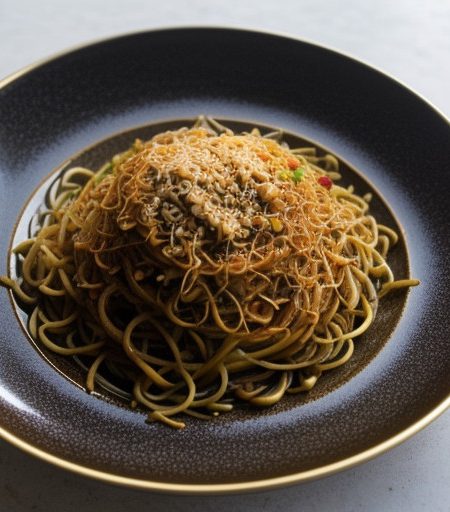 Spicy Beansprouts With Vermicelli recipe image
