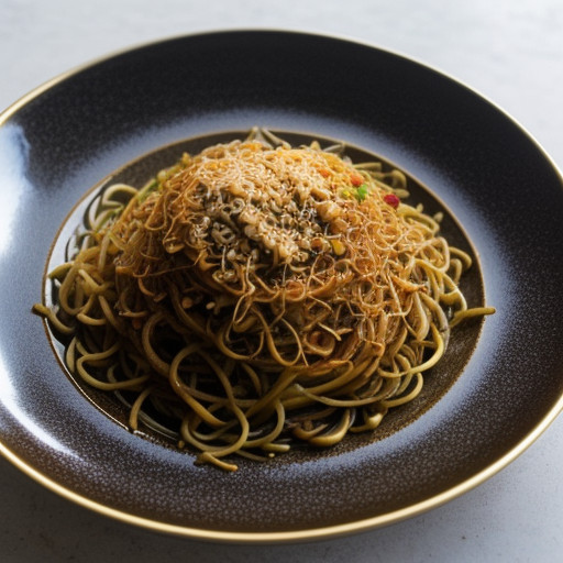 Spicy Beansprouts With Vermicelli recipe image