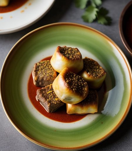 Spicy Beef Puffs recipe image