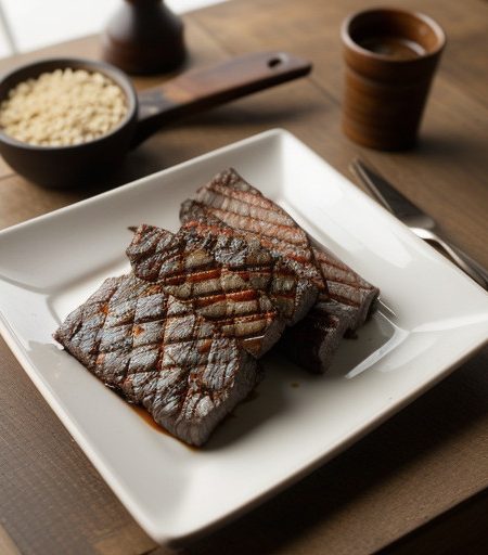 Spicy Beef Ribbons recipe image