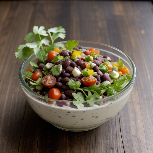 Spicy Black Bean Salad recipe image