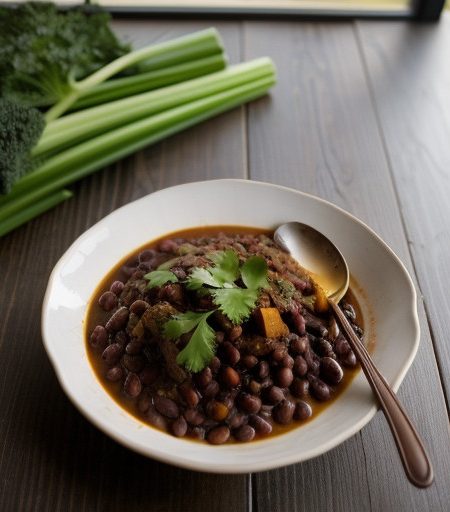 Spicy Black Bean Stew recipe image