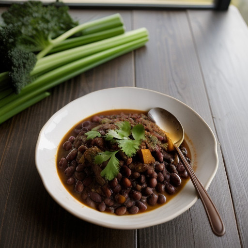 Spicy Black Bean Stew recipe image