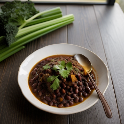 Spicy Black Bean Stew recipe image